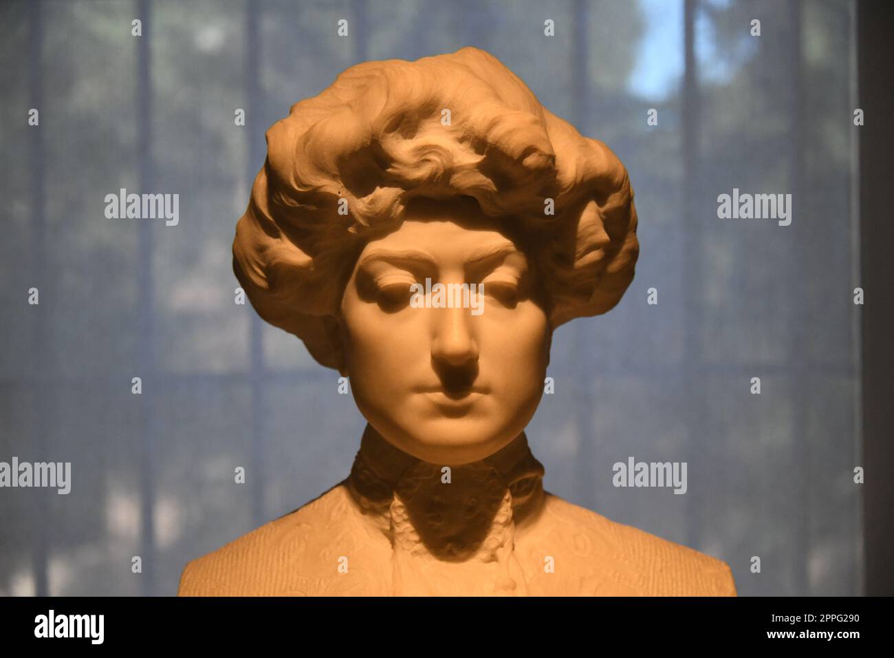 À la maison des Beaux-Arts de Valence, province de Valence, Espagne, une exposition de peintures, mars 2023 Banque D'Images