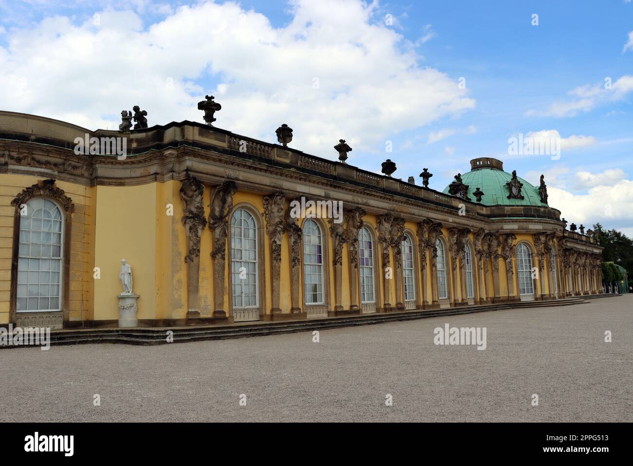 Sanssouci - ensemble von SchlÃ¶ssern und GÃ¤rten Banque D'Images