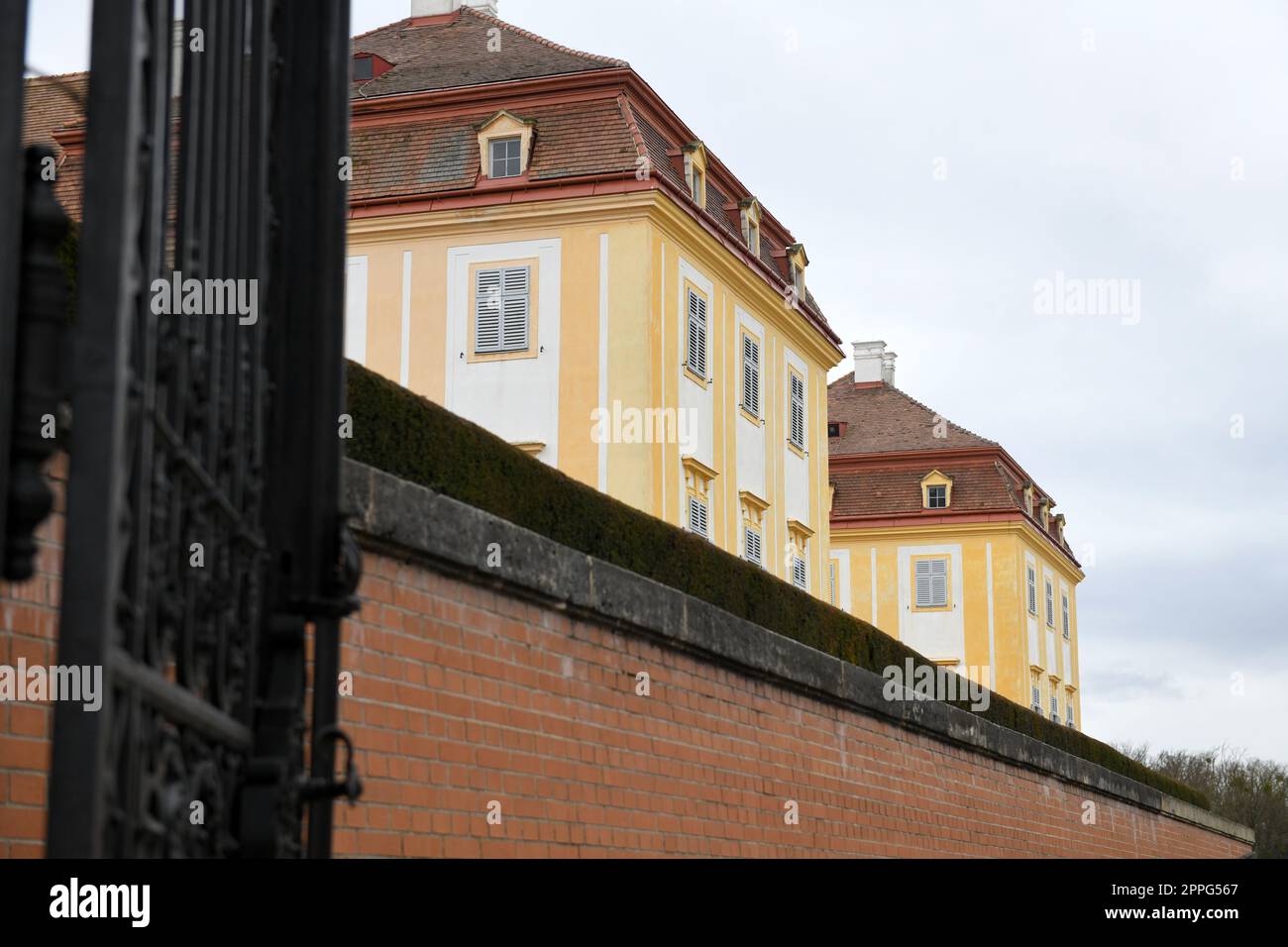 Schloss Hof an der March à NiederÃ¶sterreich - Château de Hof sur la Marche en Basse-Autriche Banque D'Images