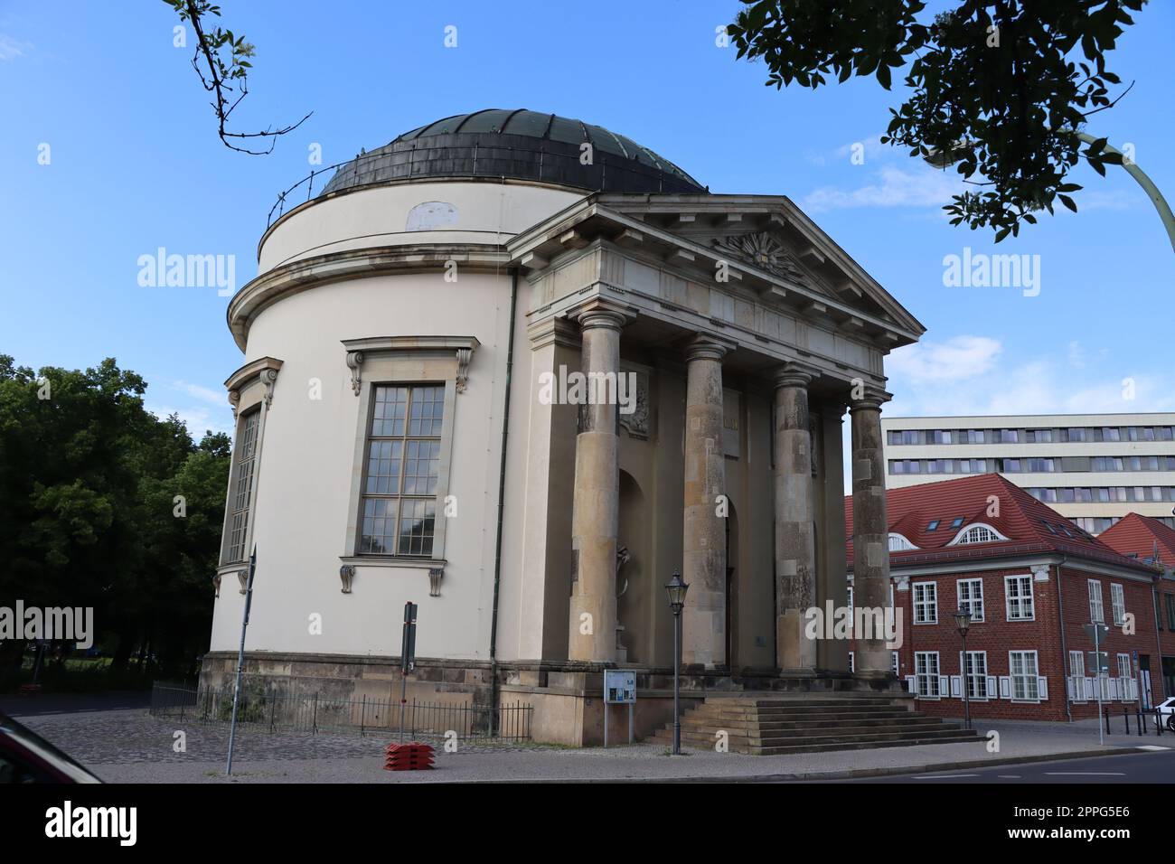 evangelische FranzÃ¶sische Kirche Banque D'Images