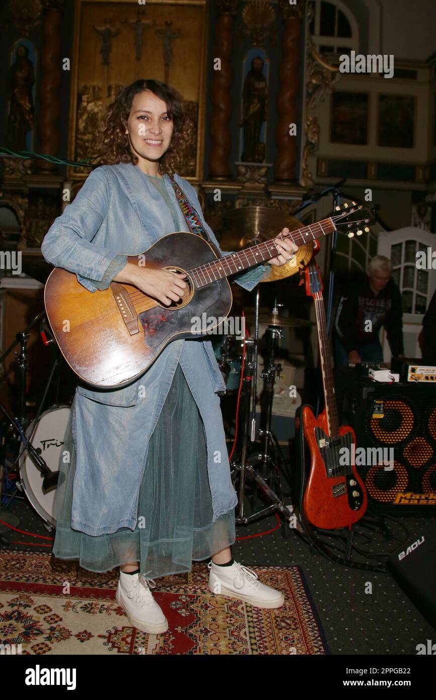 Gaby Moreno, St. Nikolai Church Elmshorn, 25.09.2022 Banque D'Images