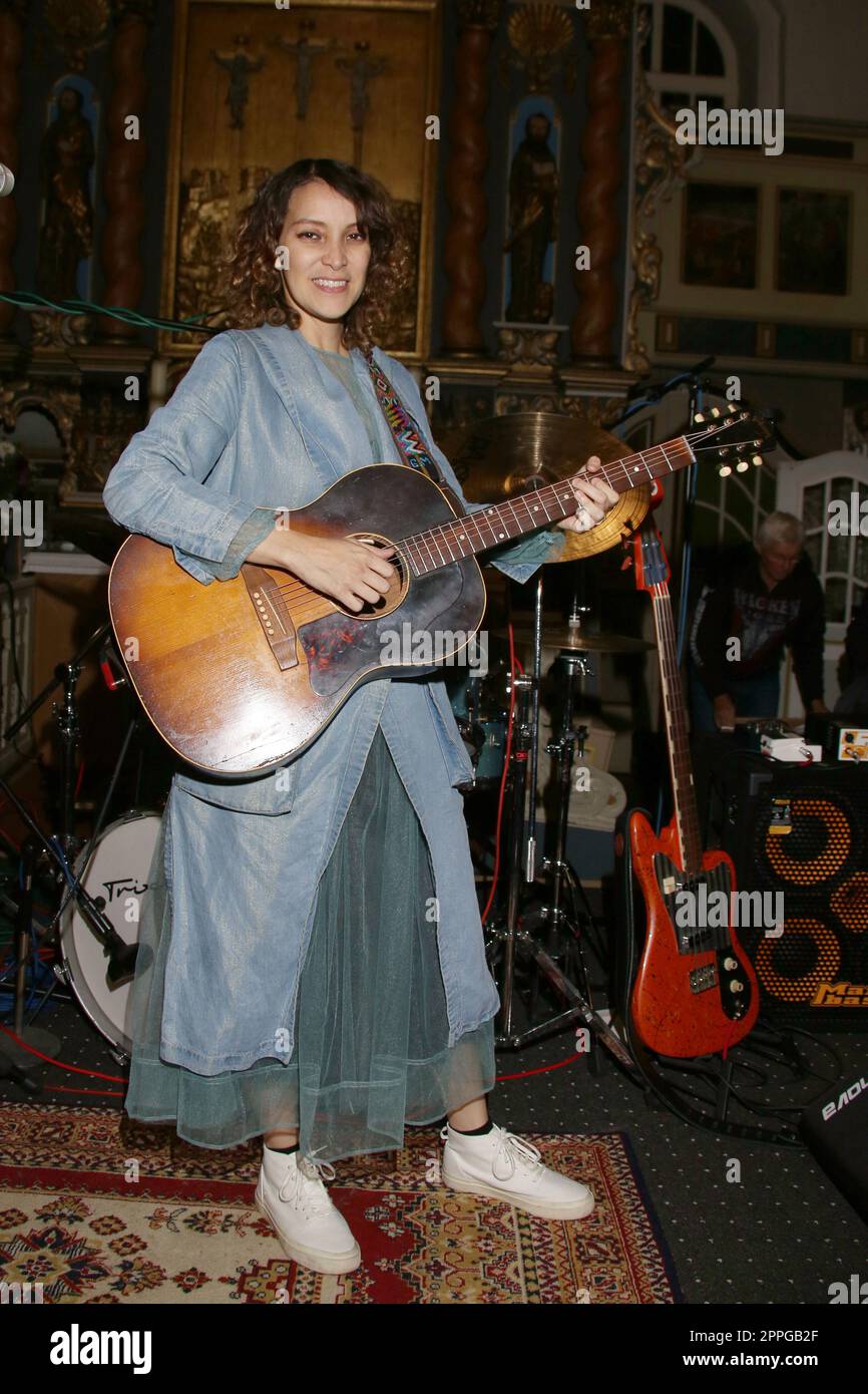 Gaby Moreno, St. Nikolai Church Elmshorn, 25.09.2022 Banque D'Images