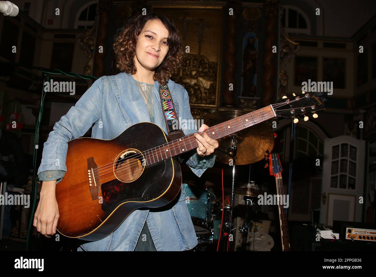 Gaby Moreno, St. Nikolai Church Elmshorn, 25.09.2022 Banque D'Images