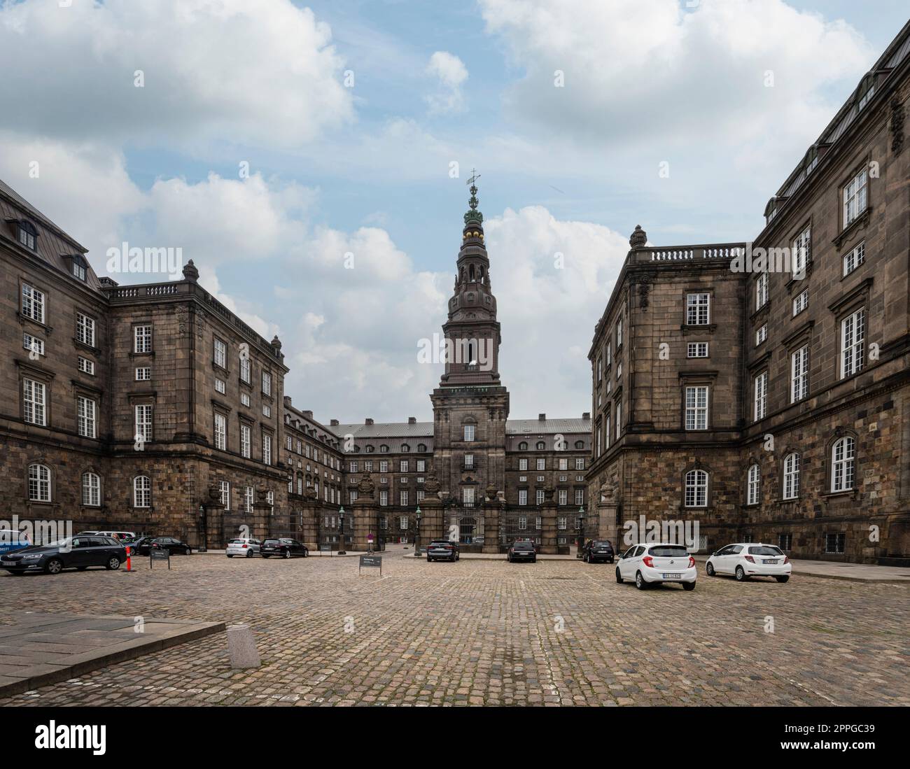 Palais de Christiansborg à Copenhague, Danemark Banque D'Images