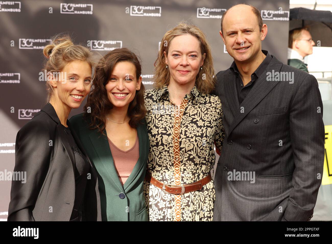De gauche à droite : Sina Bianca Hentschel,Kristin Suckow,Katja Heinrich,Moritz FÃ¼hrmann 'WO ist meine Schwester' Filmfest Hamburg,CinemaxX Dammtor,02.10.2022,Hamburg Banque D'Images