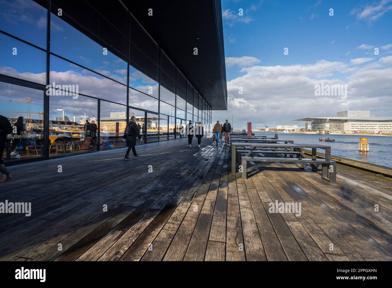 Royal Danish Playhouse Theater à Copenhague, Danemark. Banque D'Images