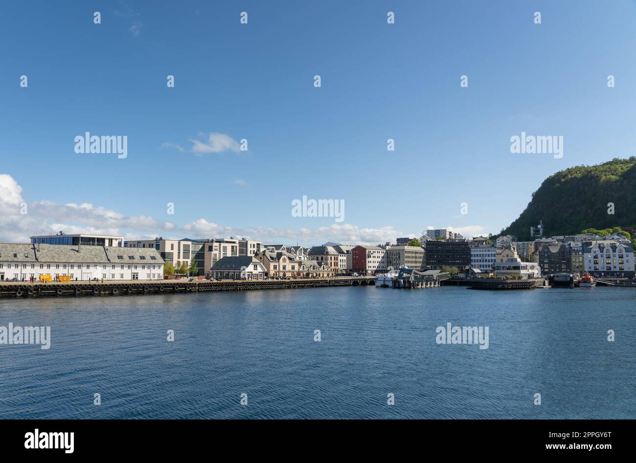 Impressions d'Alesund, Norvège Banque D'Images