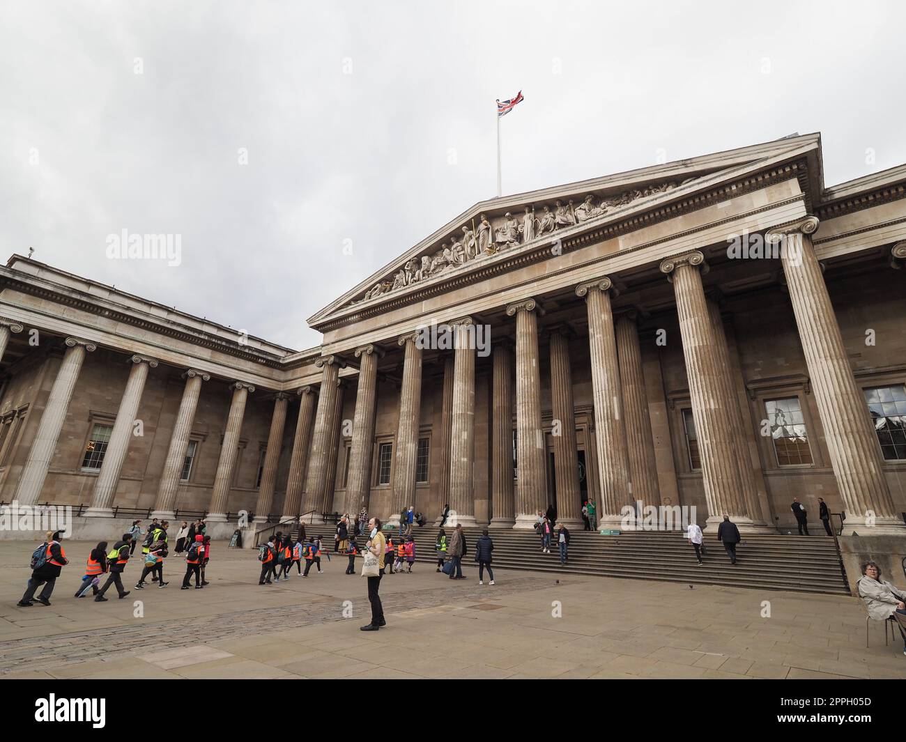 British Museum de Londres Banque D'Images