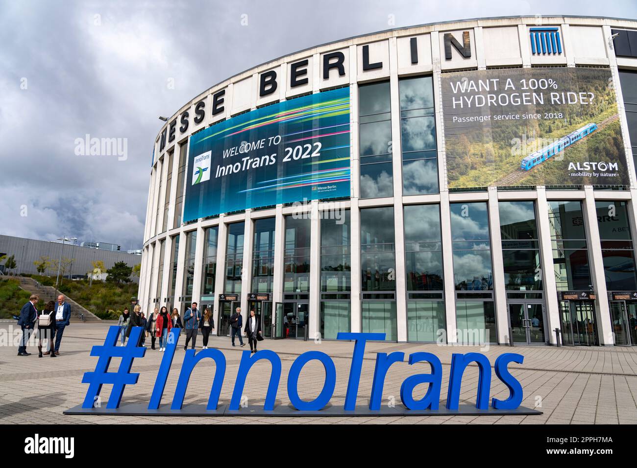 Entrée sud JaffestraÃŸe InnoTrans 2022 Banque D'Images