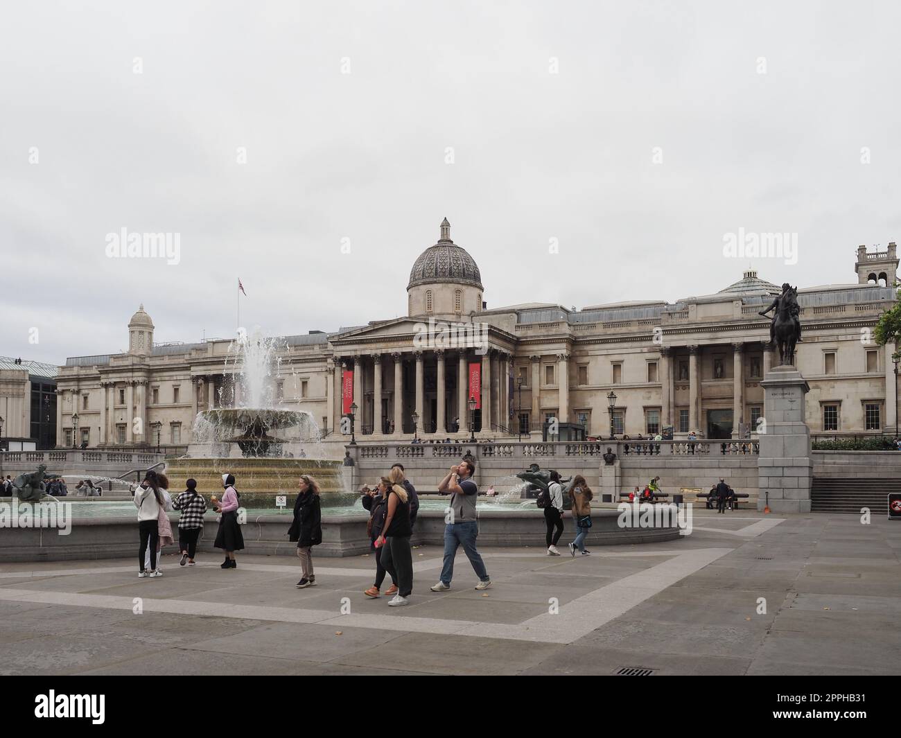 National Gallery de Londres Banque D'Images