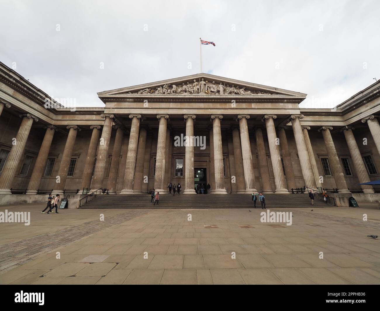 British Museum de Londres Banque D'Images