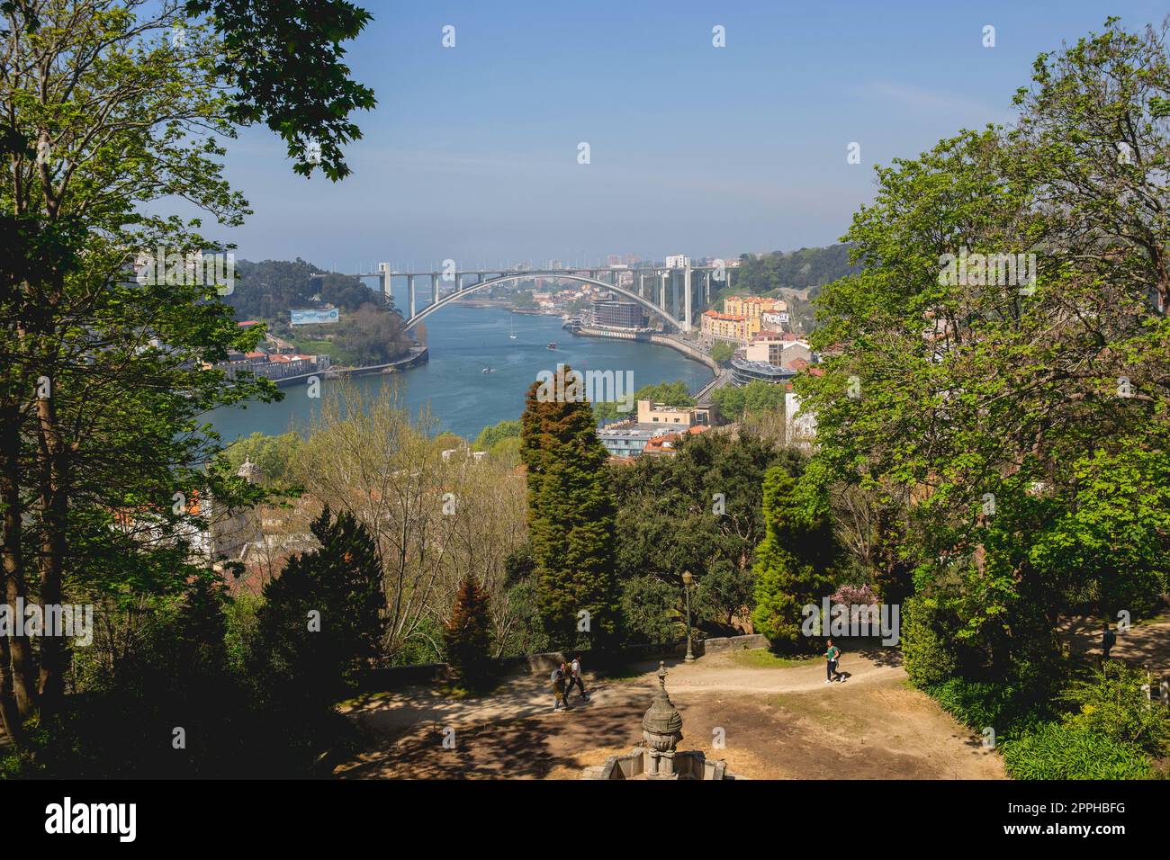 Vue sur Porto Banque D'Images