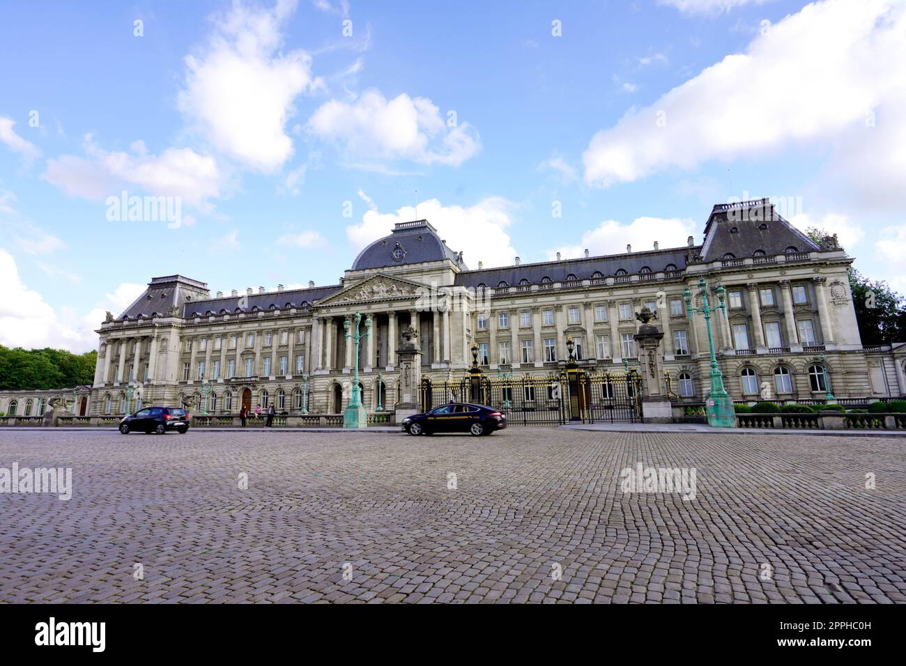 BRUXELLES, BELGIQUE - 7 JUIN 2022 : Palais Royal de Bruxelles, Belgique, Europe Banque D'Images