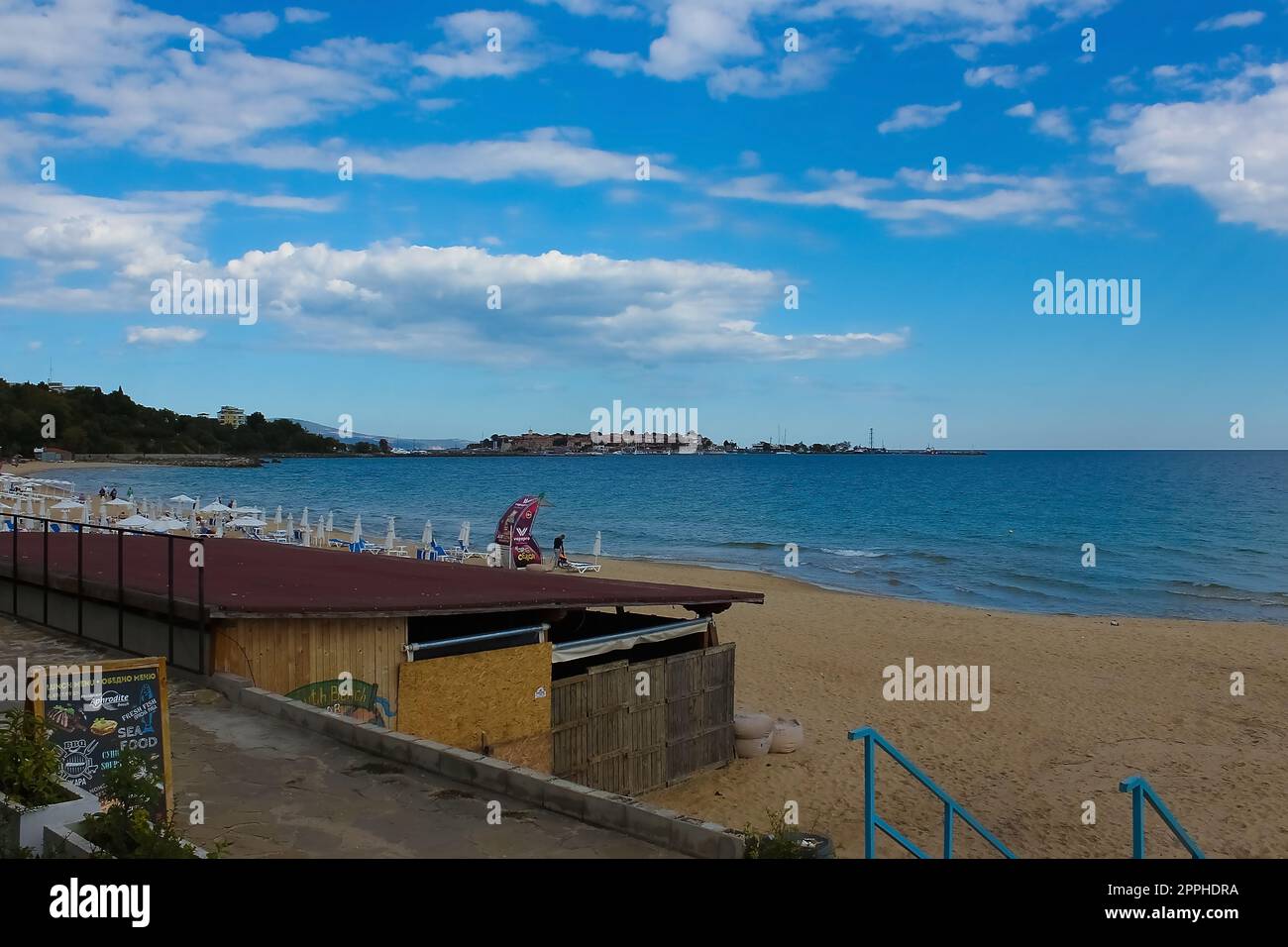 Nessebar, Bulgarie - 13 septembre 2022 : Bilyana Beach Hotel 4 étoiles à Nessebar, Bulgarie Banque D'Images