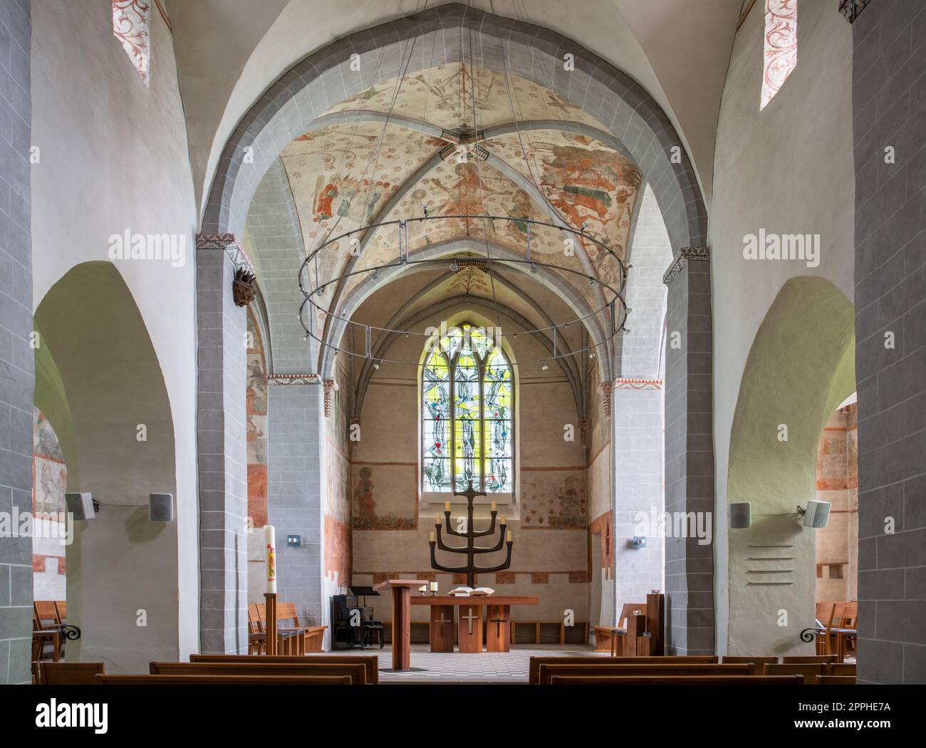 Église protestante, Bergneustadt, Allemagne Banque D'Images