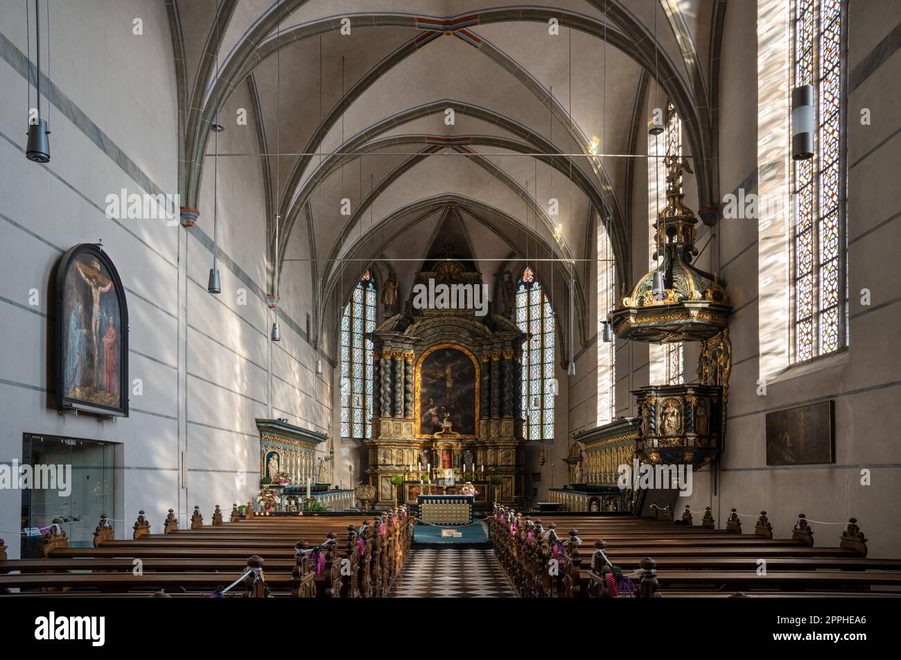 Église du monastère, Beyenburg, Allemagne Banque D'Images