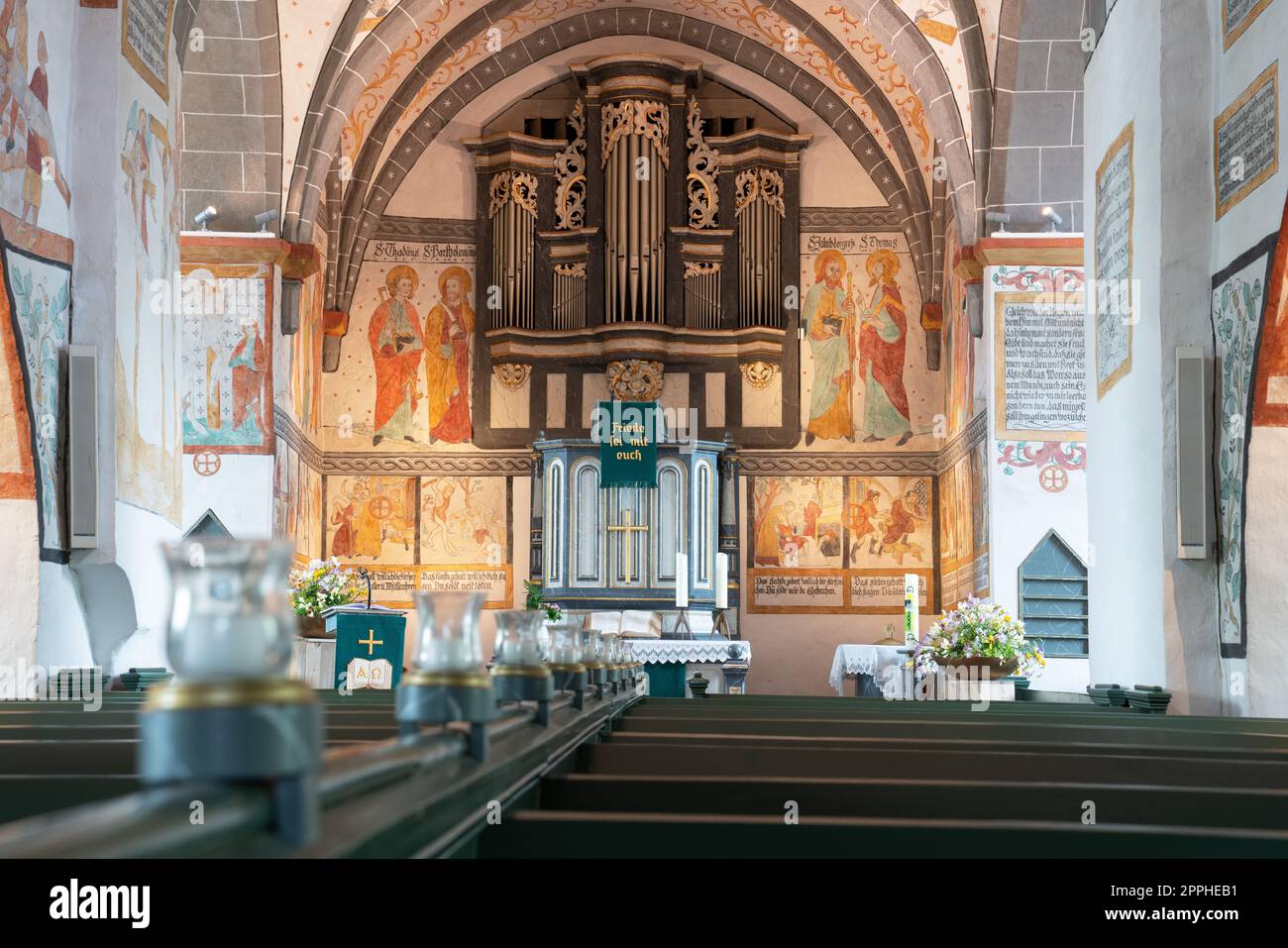 Église protestante, Lieberhausen, Allemagne Banque D'Images