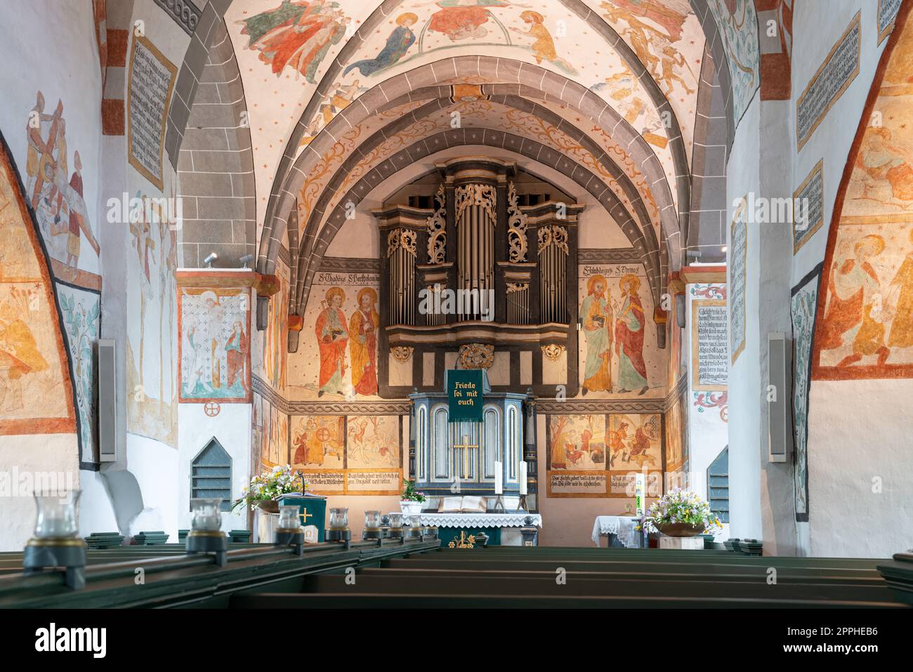 Église protestante, Lieberhausen, Allemagne Banque D'Images