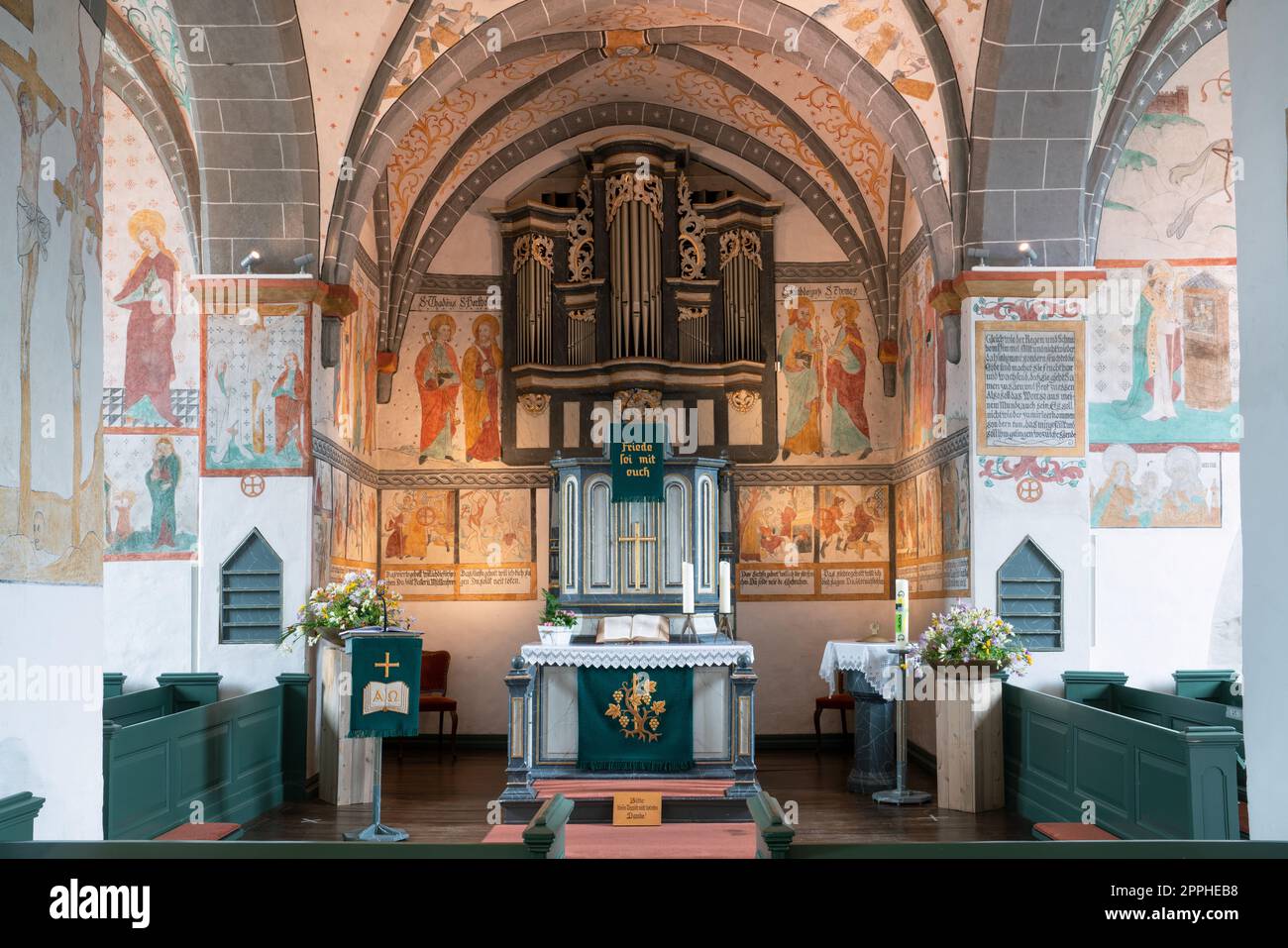 Église protestante, Lieberhausen, Allemagne Banque D'Images