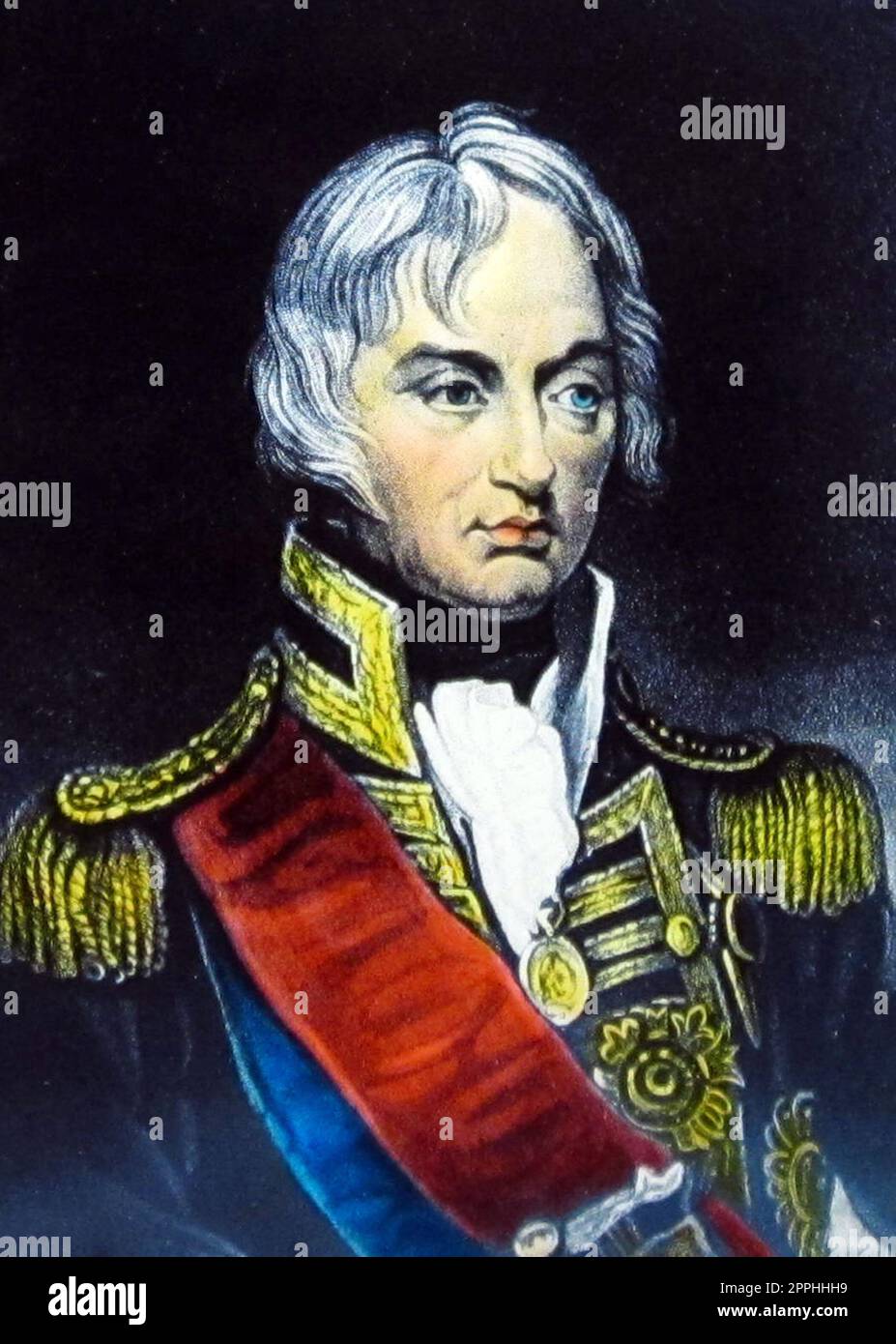 L'amiral Horatio Nelson Banque D'Images