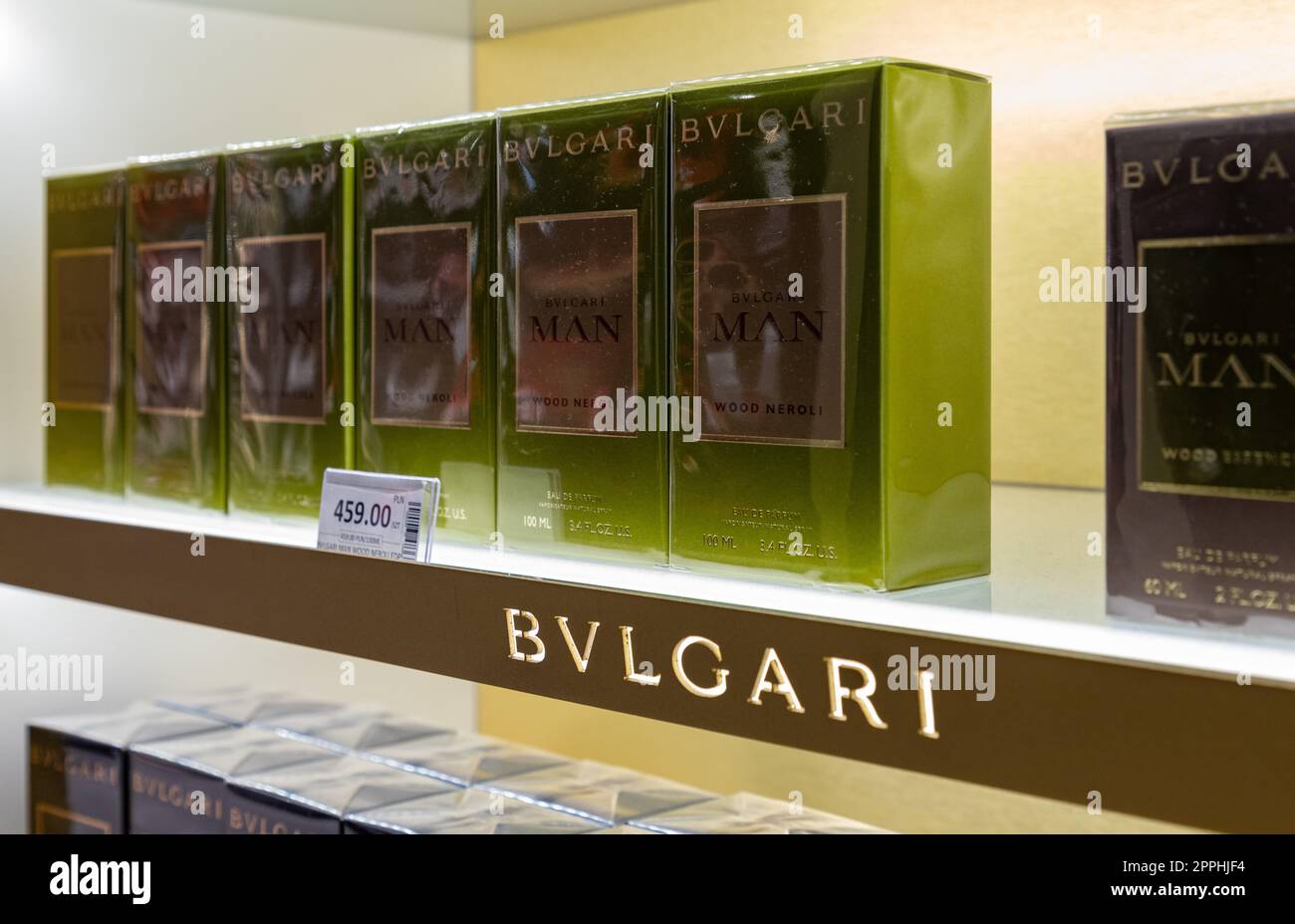 Parfums Bvlgari Banque D'Images