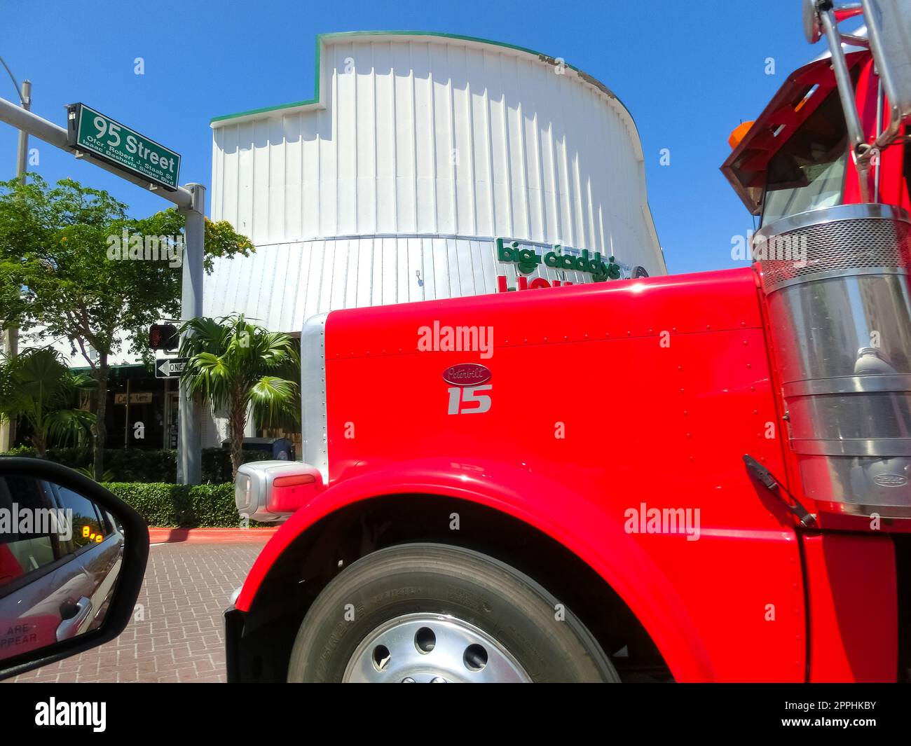 Peterbilt american lorry truck Banque de photographies et d’images à