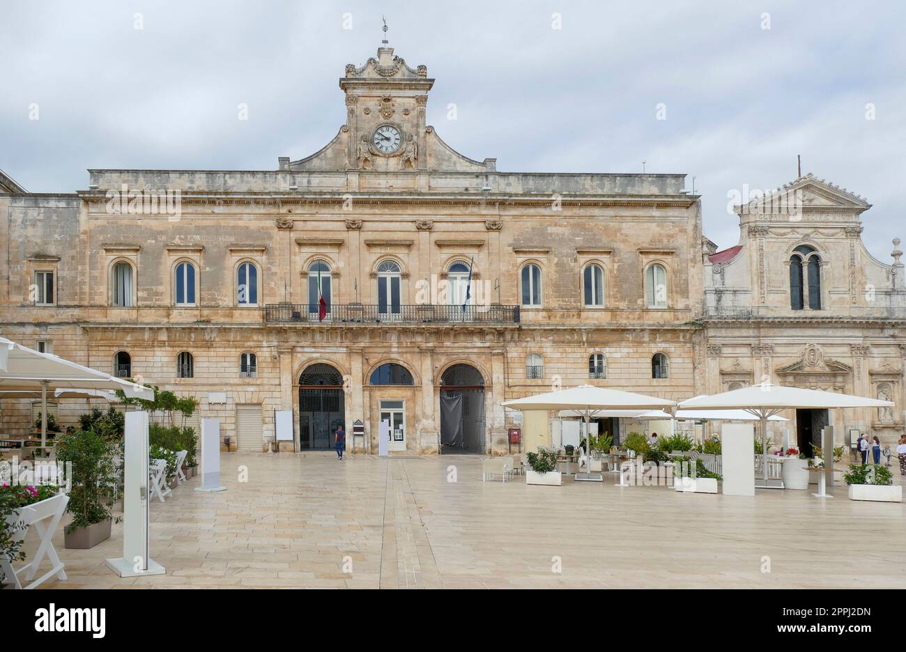 Ostuni en Italie Banque D'Images