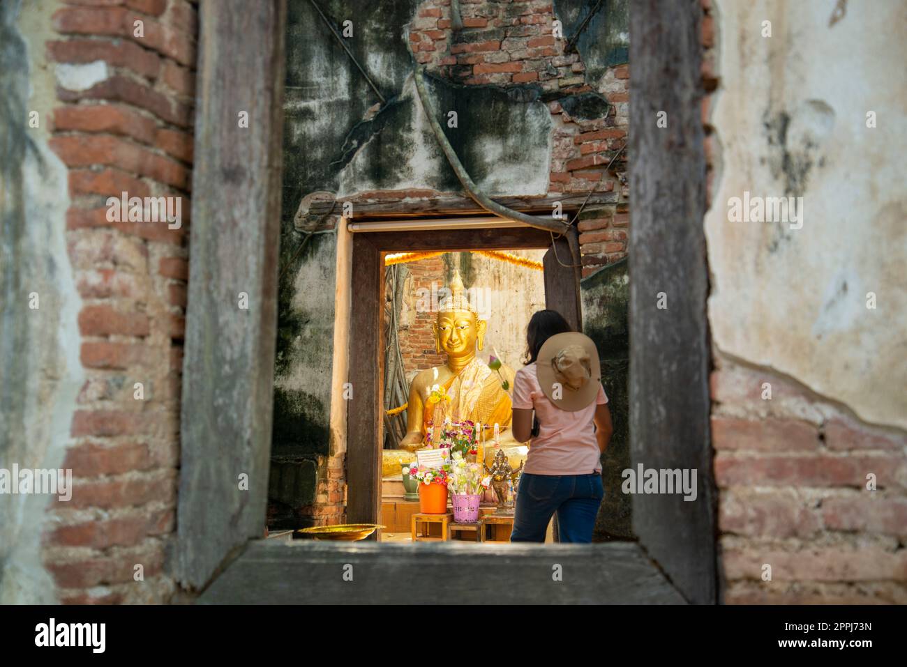 THAÏLANDE ANG THONG WAT SANG KRATAI Banque D'Images