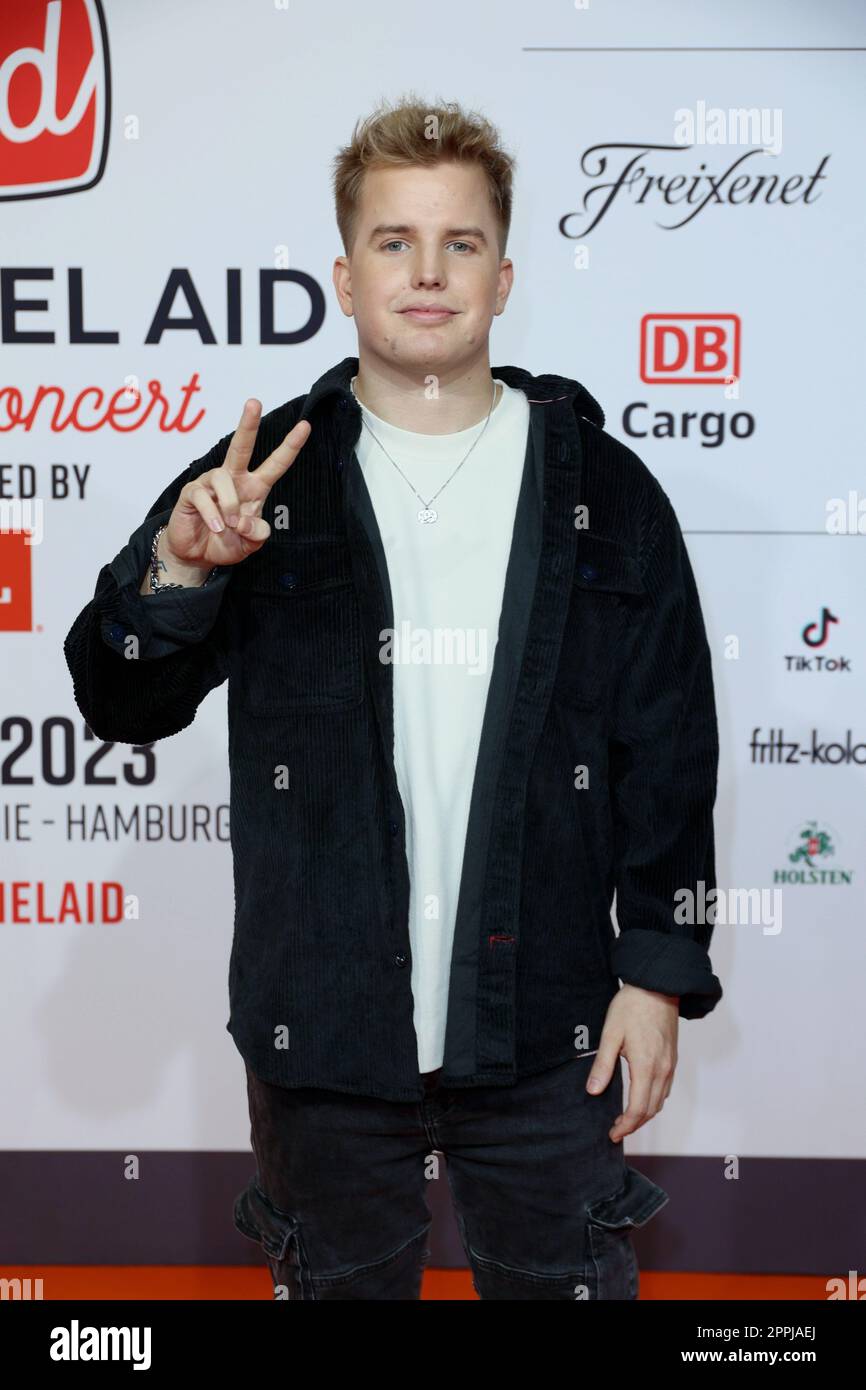 KAYEF, Channel Aid concert de charité avec Wincent Weiss à l'Elbphilharmonie, Hambourg, 03.01.2023 Banque D'Images