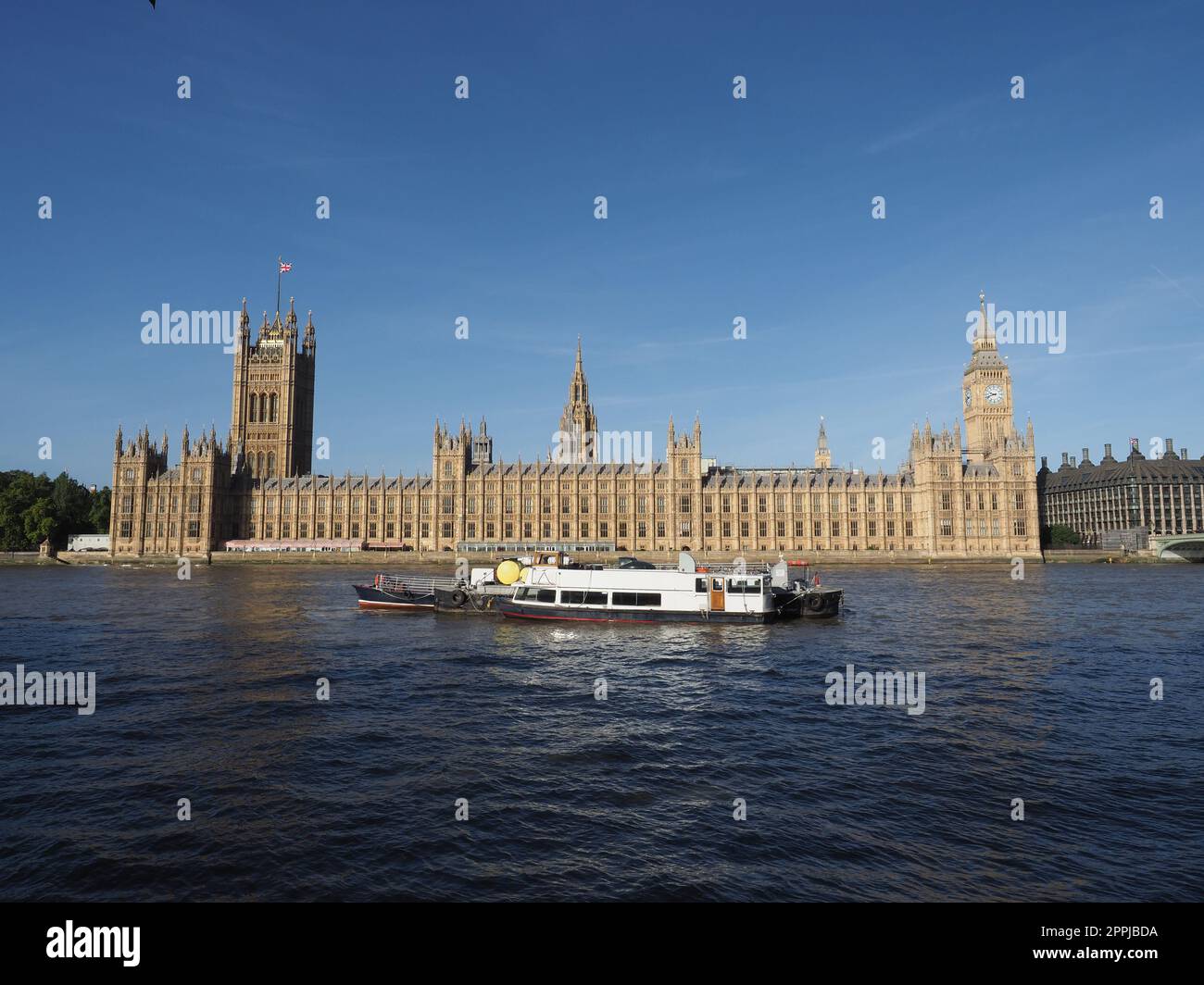 Chambres du Parlement à Londres Banque D'Images