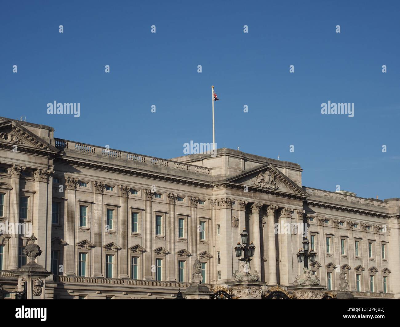 Le palais de Buckingham à Londres Banque D'Images
