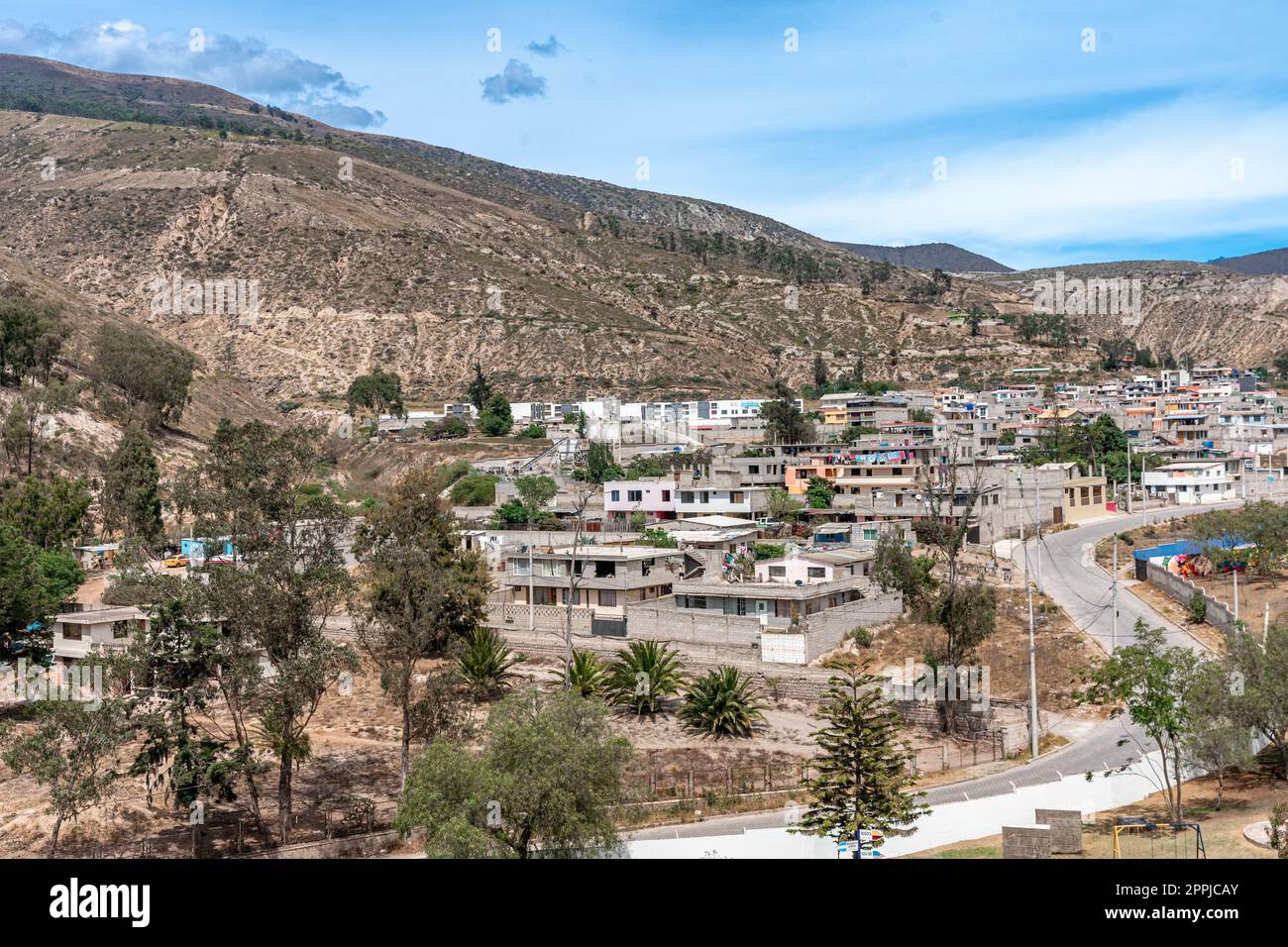 Equateur - 26 septembre 2022: Paysage naturel de l'equateur en Amérique du Sud Banque D'Images