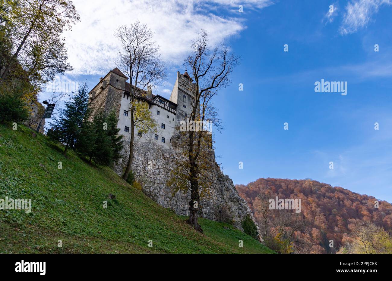 Le château de Bran Banque D'Images