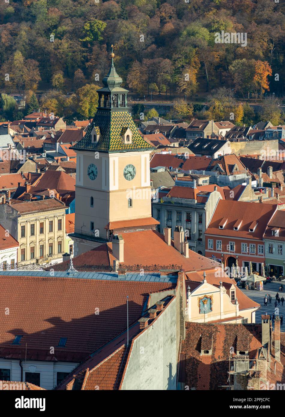 Ancienne mairie de Brasov Banque D'Images