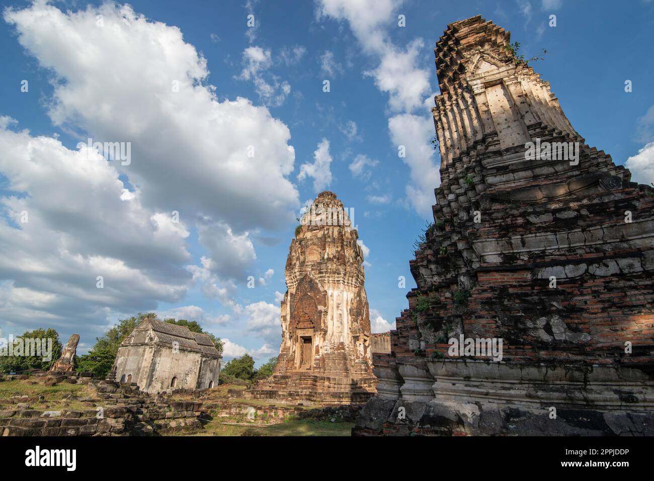 THAÏLANDE LOPBURI WAT PHRA SRI RATTANA MAHATHAT Banque D'Images