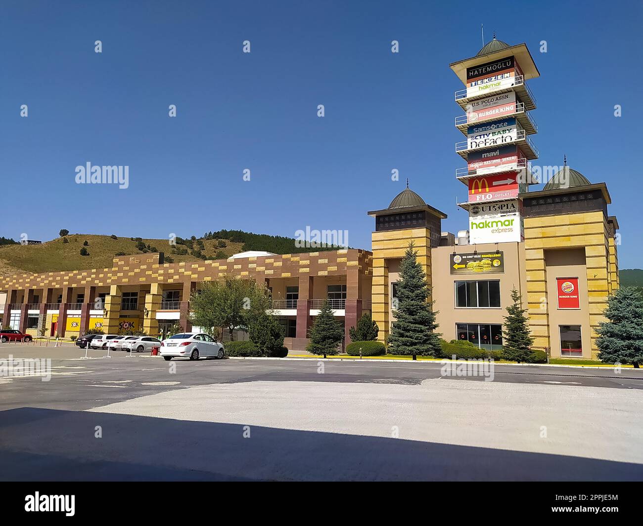 Bursa, Turquie - 16 septembre 2022 : vue extérieure du centre commercial Inegol Banque D'Images