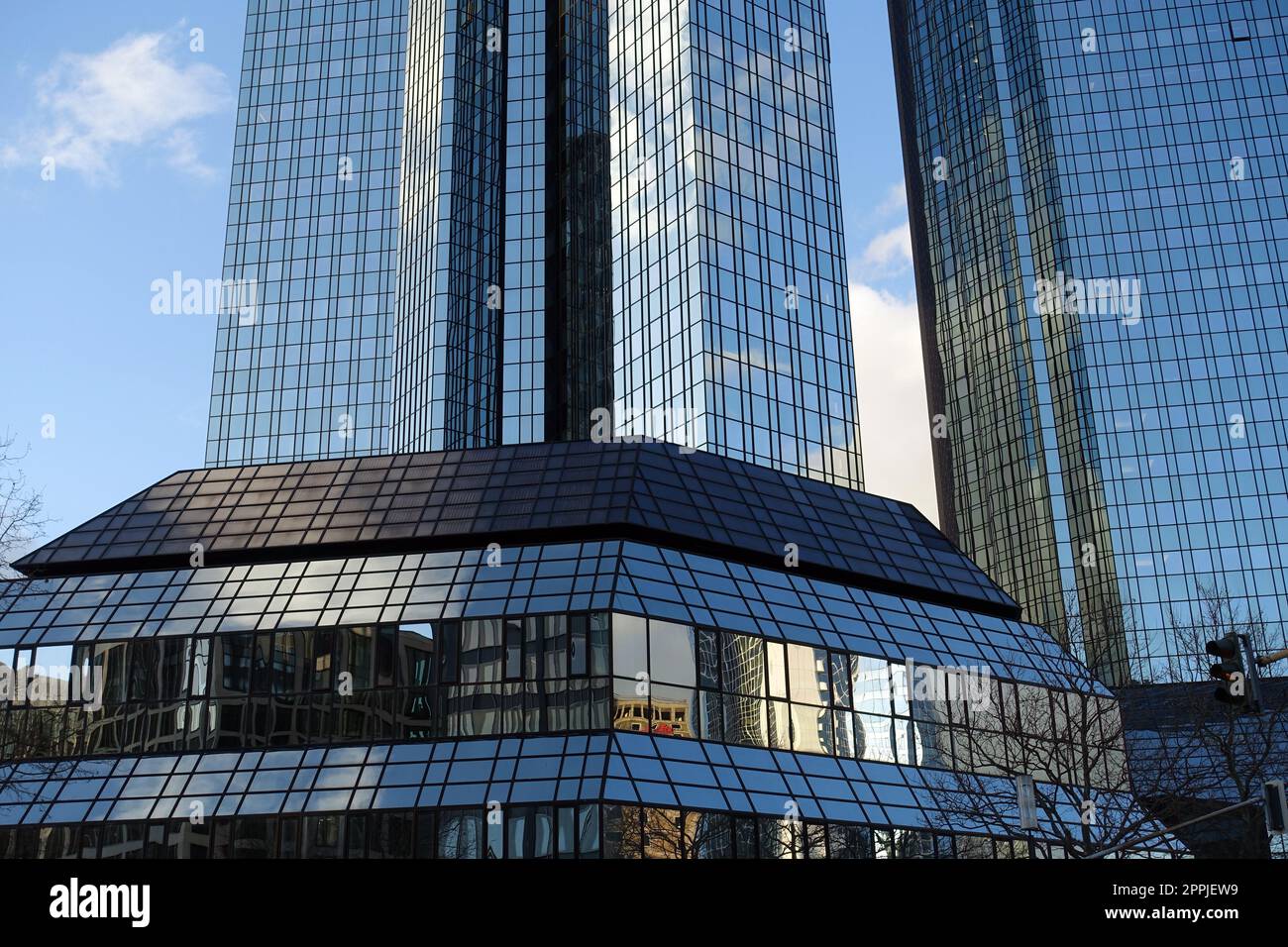 Hochhaus à Francfort Banque D'Images