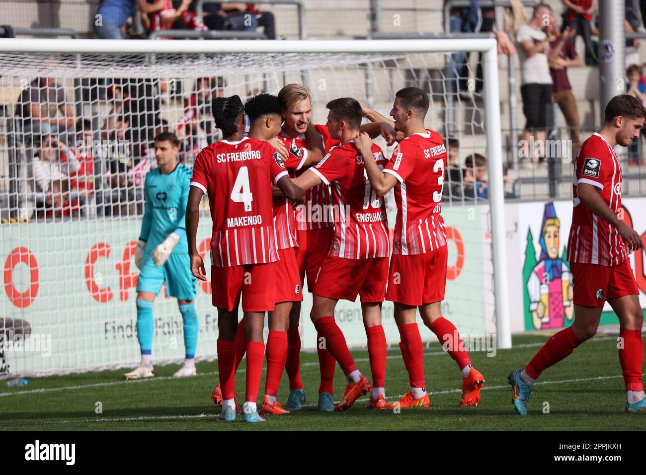 3. FBL : 22-23, 14. Sptg. SC Freiburg II vs VfB Oldenburg Banque D'Images