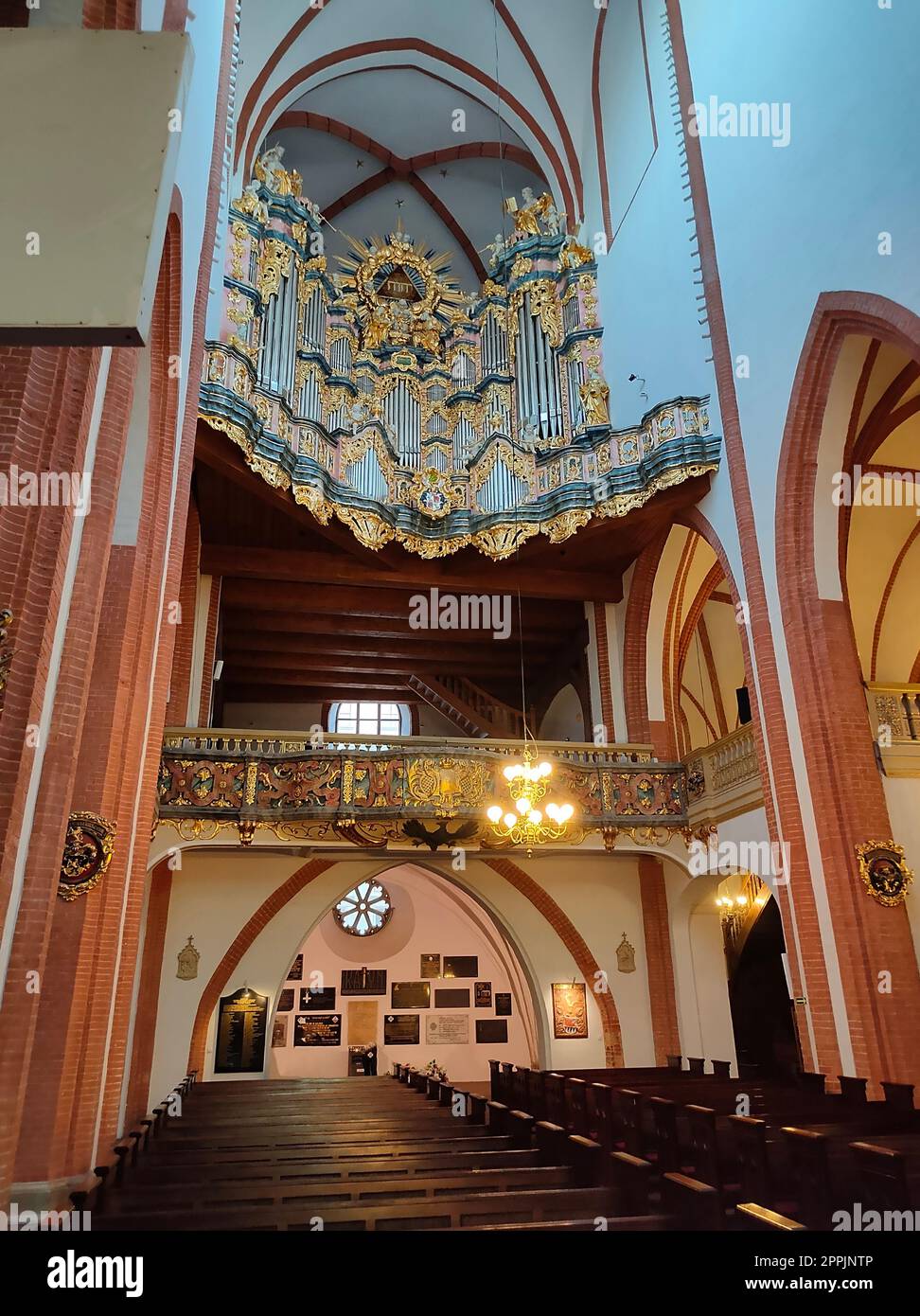 Intérieur de la chapelle du Saint-Sacrement Wroclaw à Wroclaw, Pologne Banque D'Images