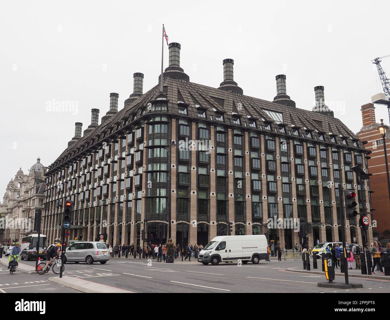 Portcullis House à Londres Banque D'Images