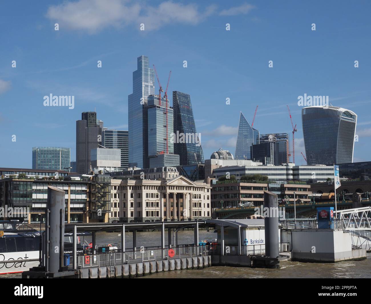 Ville de London Skyline Banque D'Images