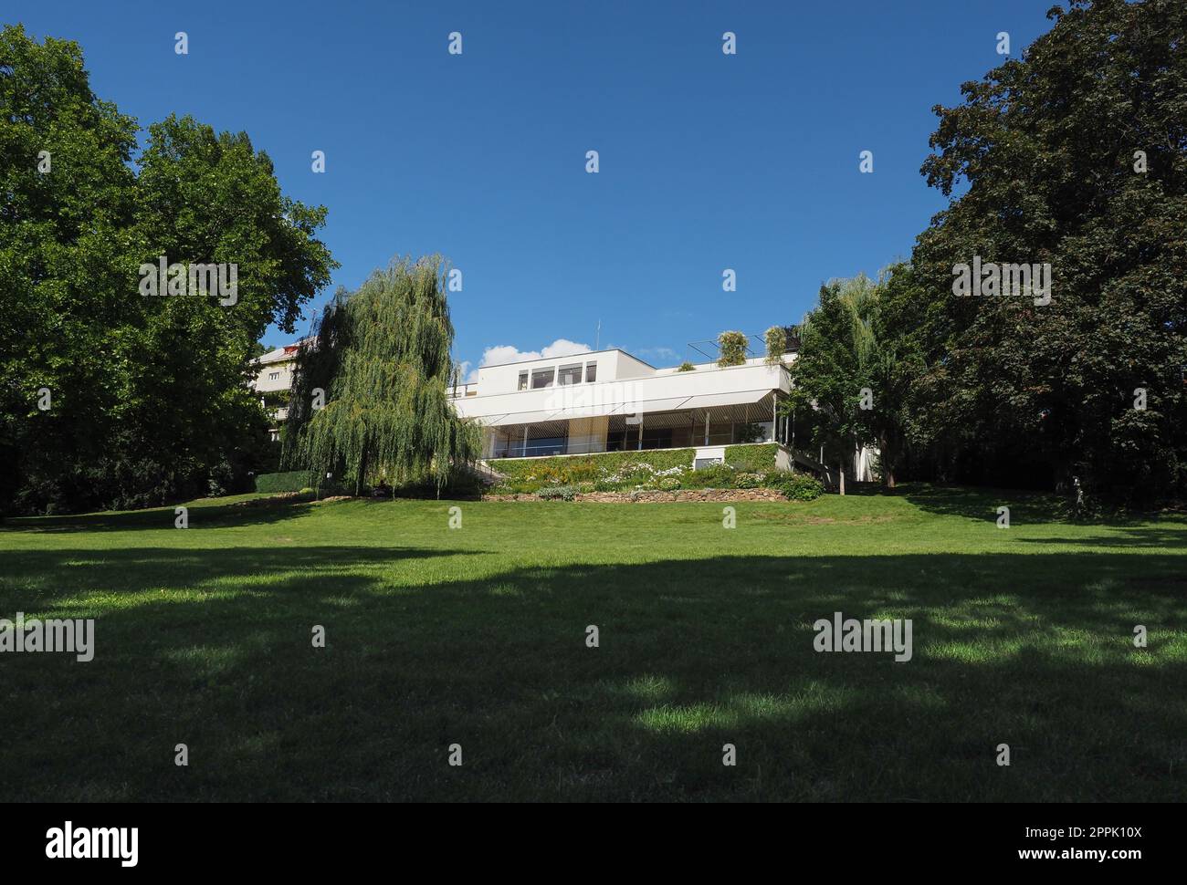 Villa Tugendhat à Brno Banque D'Images