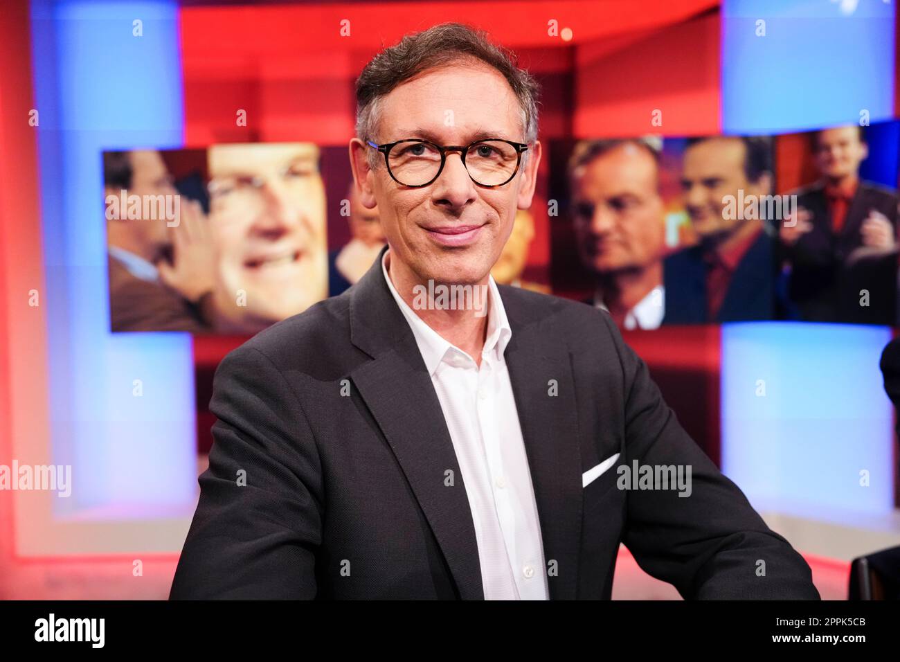ARD-Talkshow Hart aber Fair Banque D'Images