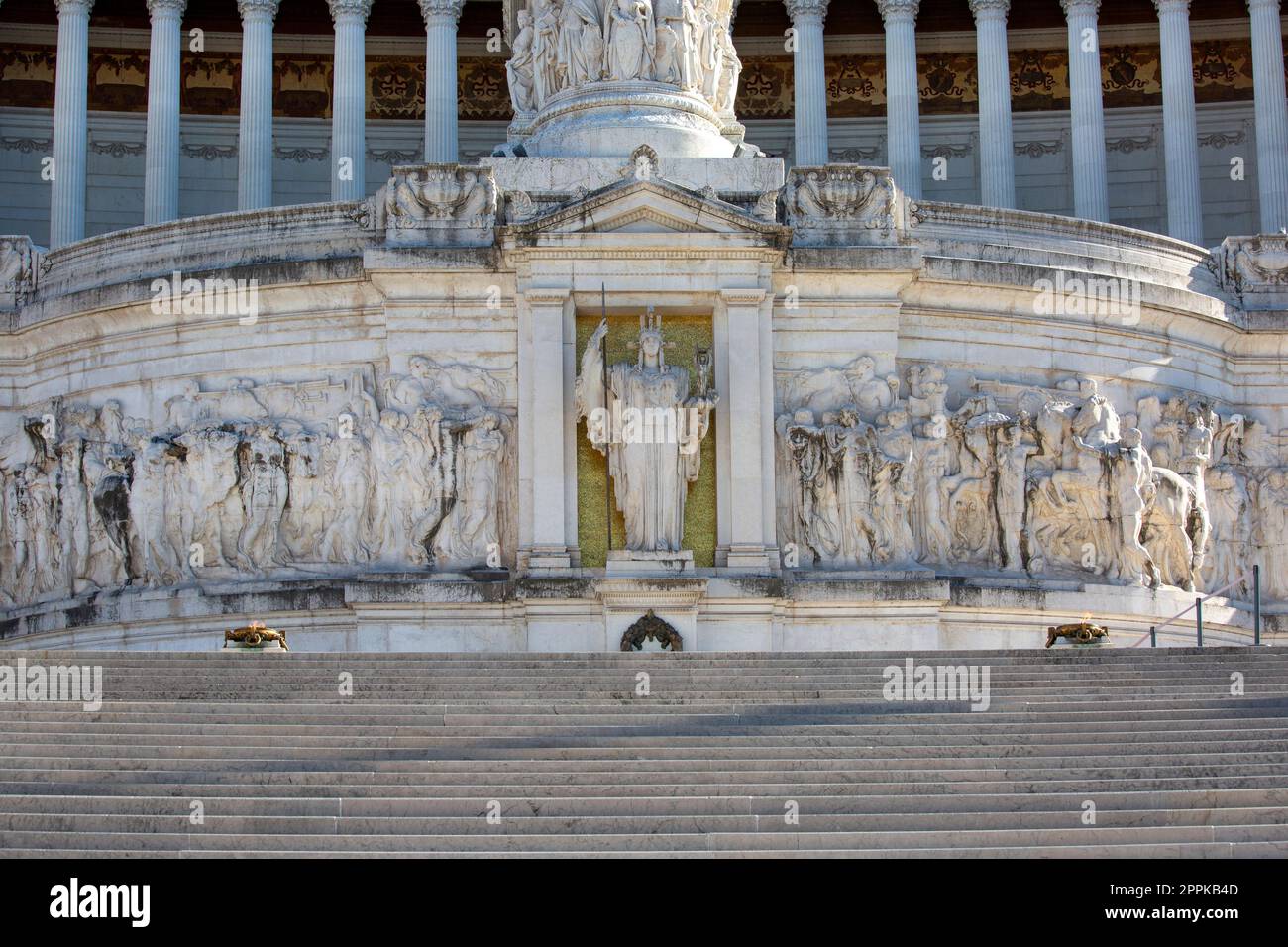 Tombe du Soldat inconnu, Monument Victor Emmanuel II, Rome, Italie. Banque D'Images