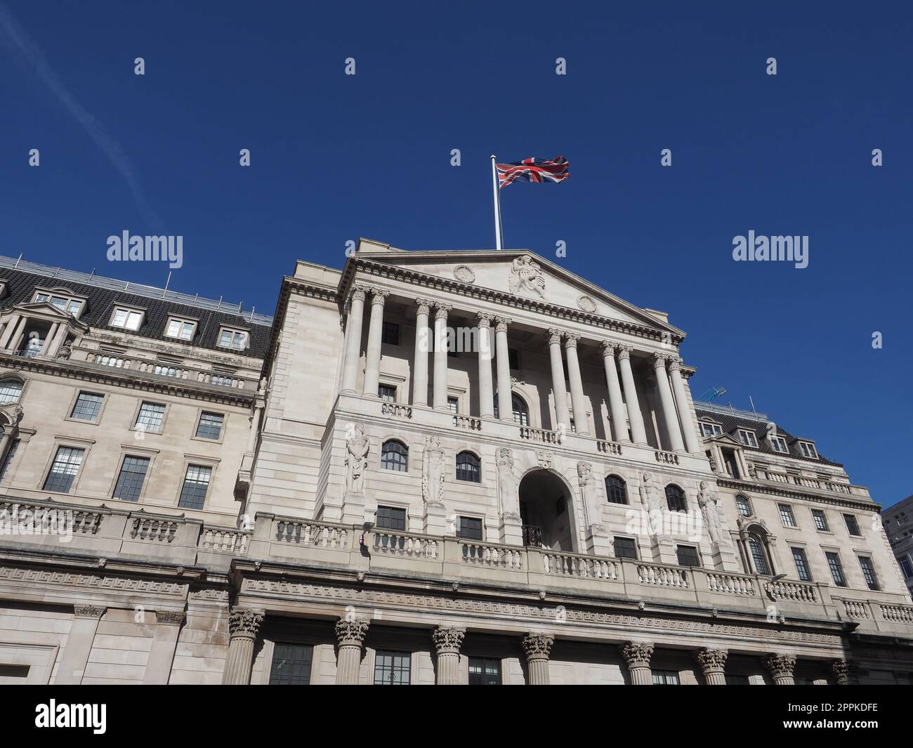 Banque d'Angleterre à Londres Banque D'Images