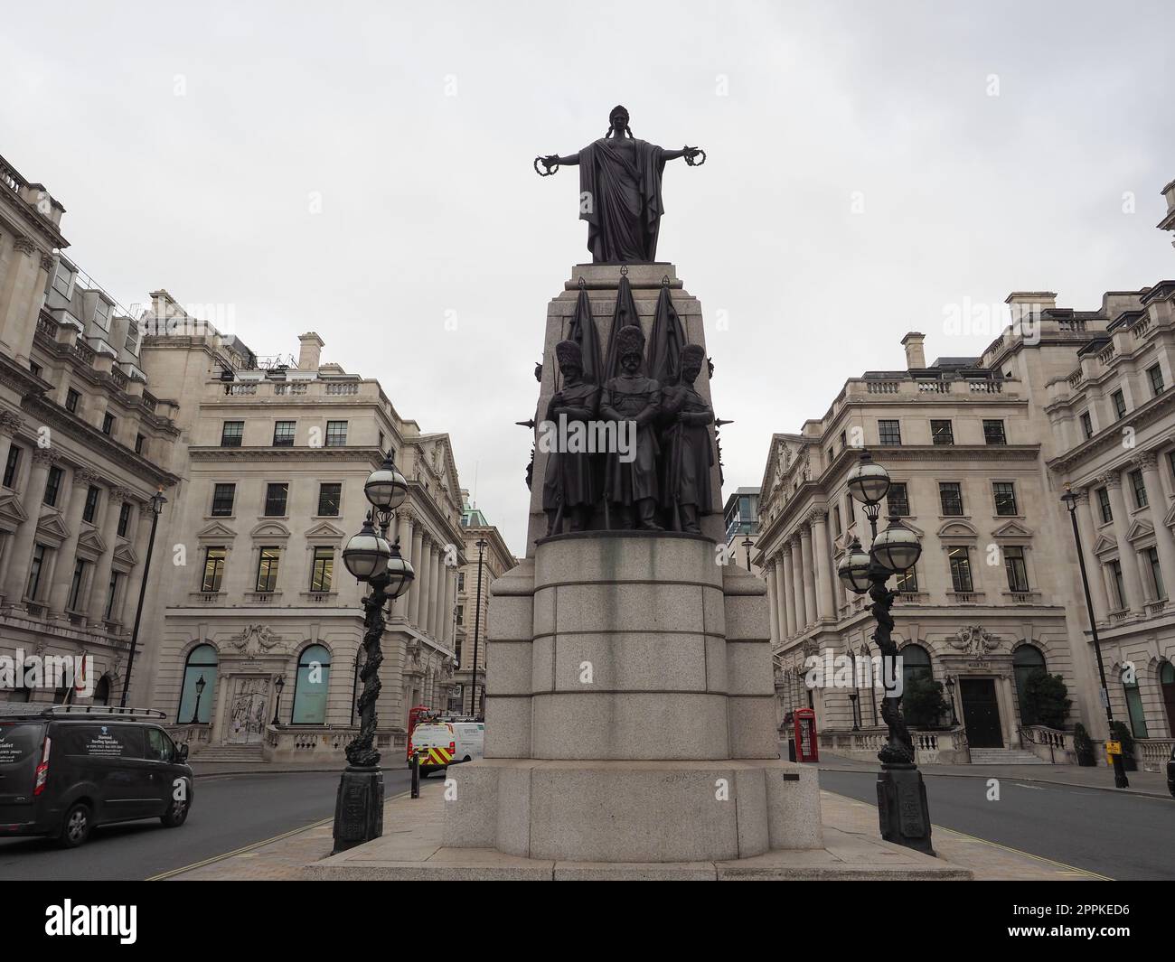 Monument commémoratif de la guerre de Crimée à Londres Banque D'Images
