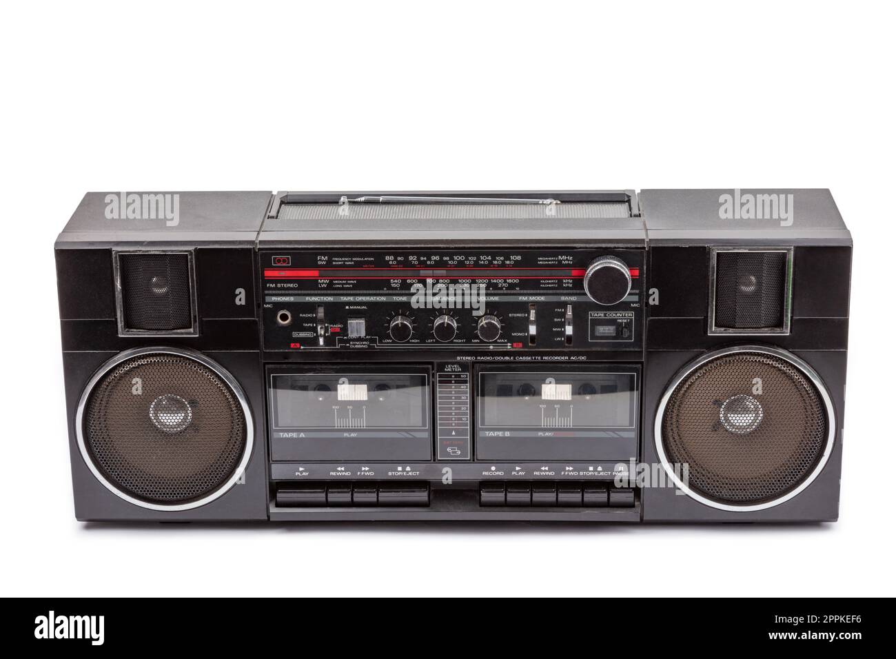 Boîte de perche noire Banque D'Images