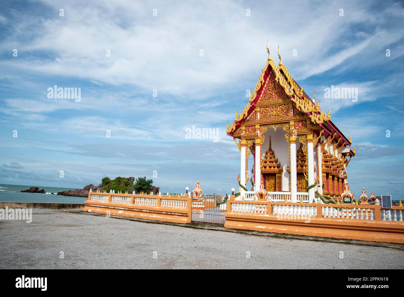 THAÏLANDE PRACHUAP BANG WAT SAPHAN BO THONG LANG Banque D'Images