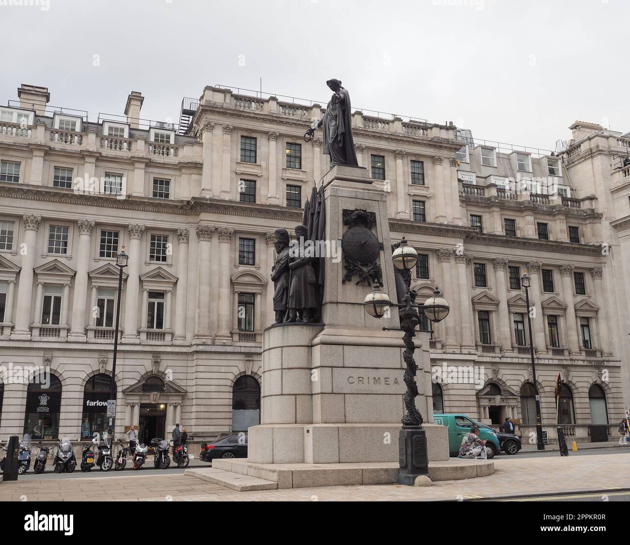 Monument commémoratif de la guerre de Crimée à Londres Banque D'Images