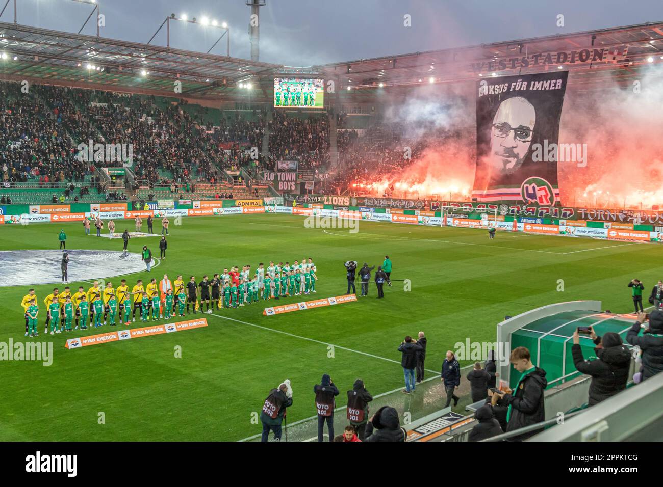 SK Rapid Wien Banque D'Images